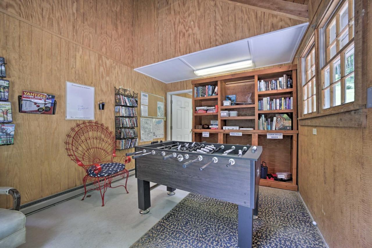 Bryson City Home With Private Fire Pit And Creek! Bagian luar foto