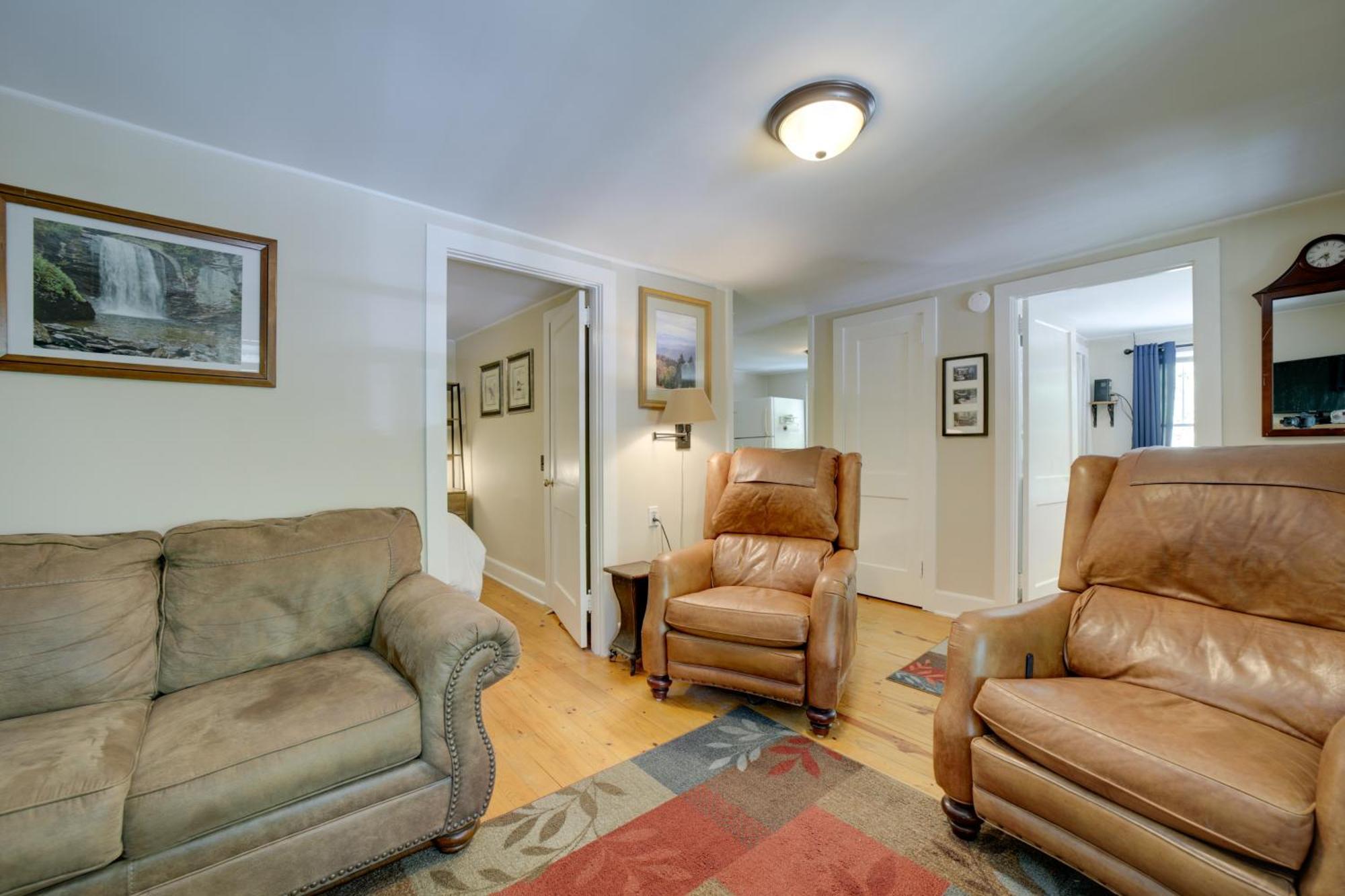 Bryson City Home With Private Fire Pit And Creek! Bagian luar foto